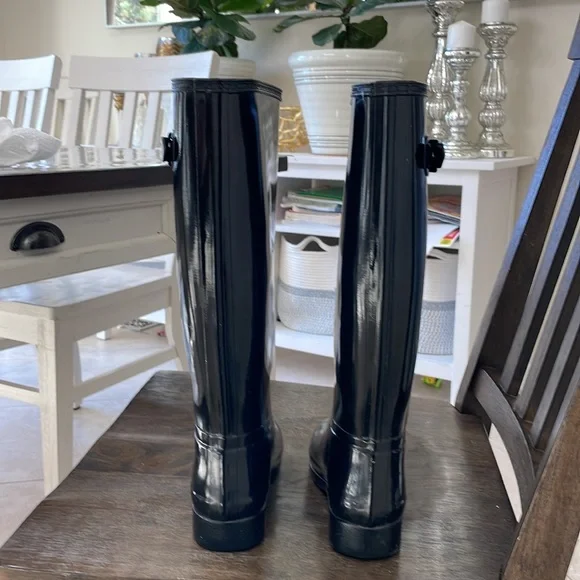 Hunter Original Refined Gloss Rain Boots - Picture 4 of 4
